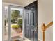 Inviting entryway view with an open door at 203 Bent Oak Ln, Woodstock, GA 30189