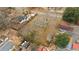 An aerial view of the property nestled in its neighborhood at 207 Garrison Se Rd, Marietta, GA 30008