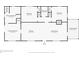 Floor plan displaying the layout of the home with labelled rooms and dimensions at 207 Garrison Se Rd, Marietta, GA 30008