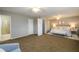 A spacious primary bedroom with a dedicated en-suite bathroom at 3710 Oregon Trl, Decatur, GA 30032