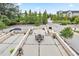 Expansive rooftop patio with seating, greenery, and neighborhood views, perfect for outdoor entertaining at 100 5Th St, Fayetteville, GA 30214