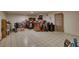 Large unfinished basement with tile floors and clutter at 744 Hampton Locust Grove Rd, Hampton, GA 30228