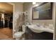 Bathroom featuring a sink and view to a closet at 744 Hampton Locust Grove Rd, Hampton, GA 30228