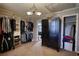 Walk-in closet with plenty of storage and an attached bathroom at 744 Hampton Locust Grove Rd, Hampton, GA 30228
