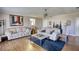 Inviting living room with hardwood floors and comfortable seating at 744 Hampton Locust Grove Rd, Hampton, GA 30228