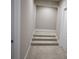 Carpeted hallway with carpeted stairs leading to the next level at 1365 Willis Lake Dr, Kennesaw, GA 30152