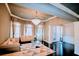 Inviting living room with large windows, hardwood floors, and a stylish chandelier at 1365 Willis Lake Dr, Kennesaw, GA 30152