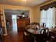 Traditional dining area with hardwood floors, decorative wall accents, and natural light at 804 Maynard Ter, Atlanta, GA 30316