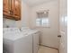 Well-lit laundry room with a washer and dryer at 4900 Raquet Ct, Duluth, GA 30096