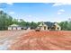 New construction of a modern home with a large garage and open outdoor area at 628 Sandhill Hickory Level Rd, Carrollton, GA 30116