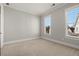 Bright bedroom featuring neutral walls, plush carpet, and large windows at 2005 Haley Wlk Walk, Woodstock, GA 30188