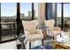 Cozy sitting area with city views and natural light at 750 Park Ne Ave # 14Se, Atlanta, GA 30326