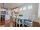 Eat-in dining area features wainscoting and lots of natural light at 7040 Tybridge St, Cumming, GA 30040