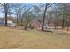 View of the backyard featuring partial view of the home's rear elevation at 2024 Collier W Cir, Decatur, GA 30032