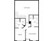 Upper layout showing primary bedroom, bedroom, hall, stairs, and baths with walk in closets at 180 Fieldview Ln, Covington, GA 30016