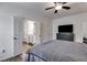 Bedroom showcasing ensuite bathroom and closet at 429 Mulberry Rock Road, Temple, GA 30179