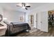 Bedroom showing walk-in closet and ensuite bath at 429 Mulberry Rock Road, Temple, GA 30179