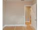 A room with neutral paint and an open doorway at 472 Price Rd, Carrollton, GA 30116