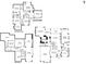 Detailed floor plan showcasing layout of rooms, including bedrooms, kitchen, and living areas at 11180 West Rd, Roswell, GA 30075