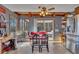 Bright eat-in kitchen boasts stainless appliances, tiled floor, adjacent breakfast nook with direct access to the deck at 2731 Tritt Springs Ne Dr, Marietta, GA 30062