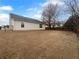 Fenced in backyard of a single Gathering home at 328 Village Ln, Stockbridge, GA 30281