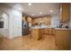 Open kitchen featuring modern appliances, central island, and sleek countertops at 6674 Mimosa Cir, Tucker, GA 30084