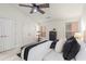 Bedroom featuring neutral decor, a ceiling fan, and a closet at 201 16Th Nw St # 4, Atlanta, GA 30363