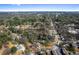 Wide aerial view of neighborhood surrounded by lush greenery and residential streets at 2163 Ben Hill Rd, Atlanta, GA 30344