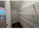 Walk-in pantry with metal shelving at 2105 Stillhaven Pl, Douglasville, GA 30135