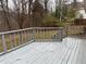 Spacious outdoor deck providing a relaxing space to enjoy the outdoors and the surrounding scenery at 184 Wana Se Cir, Mableton, GA 30126