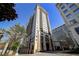 Elegant high-rise building with classic architectural details and private balconies at 3040 Peachtree Nw Rd # 613, Atlanta, GA 30305