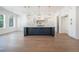 Open-concept kitchen featuring an oversized island, stainless steel appliances, and custom cabinets at 4332 Kay Morgan Rd, Buford, GA 30519