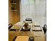 Elegant dining room featuring table set for a meal, natural light, and modern decorations at 3251 Abbeywood Dr, Decatur, GA 30034