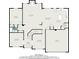 Detailed first floor plan showcasing the layout of the bedrooms, living room, and kitchen at 10 Tabor Trce, Oxford, GA 30054