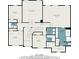 Detailed second floor plan showcasing the layout of the bedrooms, recreation room, and primary bedroom at 10 Tabor Trce, Oxford, GA 30054