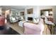 Spacious living area with dark floors, a fireplace, and elegant seating at 2525 Peachtree Ne Rd # 25, Atlanta, GA 30305