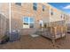 Backyard features a patio area and gravel landscaping at 2989 Chene Pl, Duluth, GA 30097