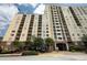 High-rise apartment building with balconies and street access for convenient city living at 1101 Juniper Ne St # 721, Atlanta, GA 30309