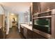 Stylish kitchen equipped with stainless steel appliances, sleek cabinets, and a farmhouse sink, adding a modern touch at 1101 Juniper Ne St # 721, Atlanta, GA 30309