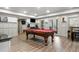 Game room featuring a pool table and a bar area at 829 Waterford Estates Mnr, Canton, GA 30115