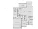 Floor plan showcases the layout of the first floor of the home's living spaces at 1605 Wander Ml, Cumming, GA 30040