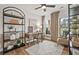 Bright library area features neutral color palette, shelving, and natural light at 1605 Wander Ml, Cumming, GA 30040