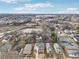 An aerial view of a charming home, showcasing its proximity to the surrounding neighborhood and city at 727 Garibaldi Sw St, Atlanta, GA 30310