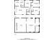 Detailed floor plan showcasing the layout of floor 1 and floor 2 at 2202 Polar Rock Sw Pl, Atlanta, GA 30315