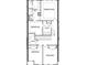 Second floor floor plan showing primary suite, bathroom, walk-in closet, laundry, and bedrooms at 2407 Malster Ln, Lawrenceville, GA 30043