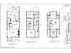 Detailed floor plan showcasing the layout of the home's living spaces, kitchen, and bedrooms at 122 Brighton Blvd, Woodstock, GA 30188