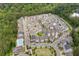 Residential aerial view of the community with pool, playground and well-manicured lawns at 1944 Westside Nw Blvd, Atlanta, GA 30318