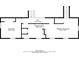 Floorplan of level three featuring two bedrooms, the primary bathroom, and a hall at 2800 Kingston Ter, Atlanta, GA 30344