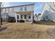 Backyard view showcasing the outdoor space and patio area, ideal for entertaining at 2980 Ferrington Way, Smyrna, GA 30080