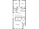 Upstairs floor plan featuring bedrooms, bathrooms, a loft, a laundry room, and walk-in closet at 2980 Ferrington Way, Smyrna, GA 30080